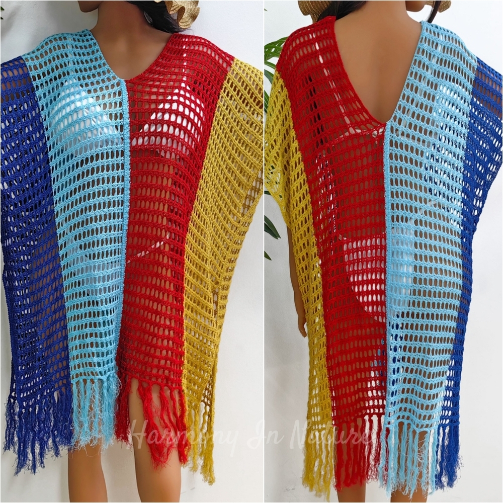 Island Hues Cover-Up - Royal Blue